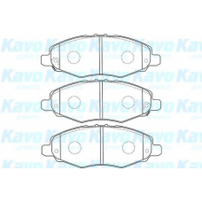 BP-9113 KAVO PARTS Комплект тормозных колодок, дисковый тормоз