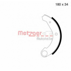 MG 120 METZGER Комплект тормозных колодок