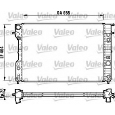 731841 VALEO Радиатор, охлаждение двигателя