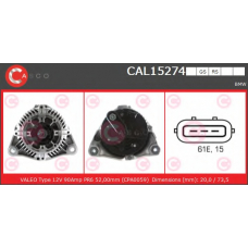 CAL15274GS CASCO Генератор