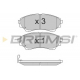 BP3232 BREMSI Комплект тормозных колодок, дисковый тормоз