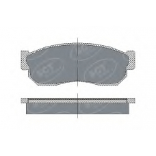 SP 109 PR SCT Комплект тормозных колодок, дисковый тормоз