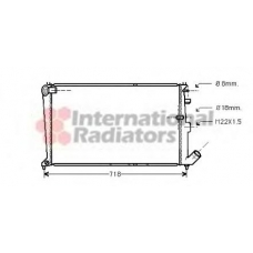 60092010 SCHLIECKMANN Радиатор, охлаждение двигателя