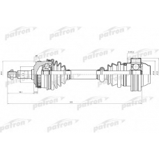 PDS0185 PATRON Приводной вал