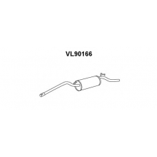 VL90166 VENEPORTE Глушитель выхлопных газов конечный