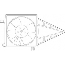 069422211010 MAGNETI MARELLI Вентилятор, охлаждение двигателя