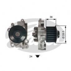 WP0110 GATES Водяной насос