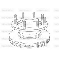 NSA1167.20 WOKING Тормозной диск