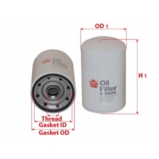 C-5608 SAKURA  Automotive Масляный фильтр