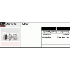 DC84046 DELCO REMY Тормозной суппорт