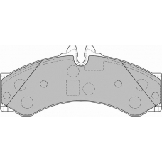 FD7236N NECTO Комплект тормозных колодок, дисковый тормоз