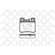 293 020B-SX STELLOX Комплект тормозных колодок, дисковый тормоз