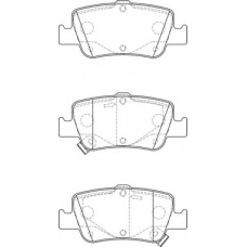 DBP374048 DURON Комплект тормозных колодок, дисковый тормоз