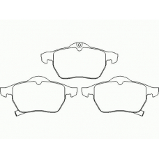 P 59 048 BREMBO Комплект тормозных колодок, дисковый тормоз