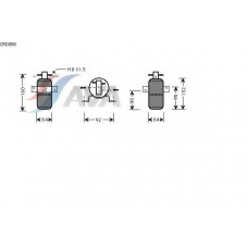 CRD058 AVA Осушитель, кондиционер