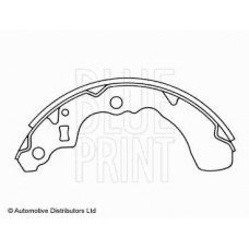 ADD64113 BLUE PRINT Комплект тормозных колодок