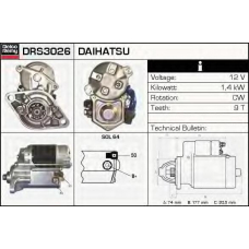 DRS3026 DELCO REMY Стартер