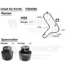 F904068 FLENNOR Комплект ремня грм