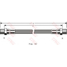 PHA261 TRW Тормозной шланг