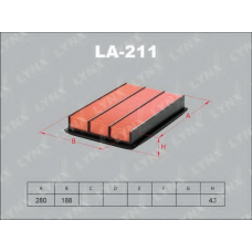 LA-211 LYNX Фильтр воздушный