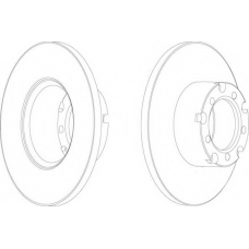 FCR117A FERODO Тормозной диск