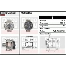 DRA0632 DELCO REMY Генератор