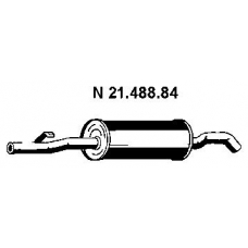 21.488.84 EBERSPACHER Глушитель выхлопных газов конечный