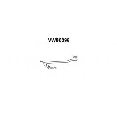 VW80396 VENEPORTE Ремонтная трубка, катализатор