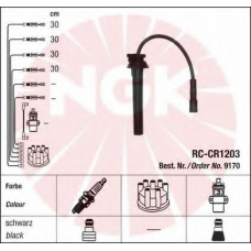 9170 NGK Комплект проводов зажигания