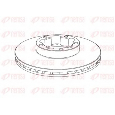 NCA1148.20 REMSA Тормозной диск