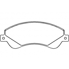 MDK0237 MINTEX Комплект тормозов, дисковый тормозной механизм