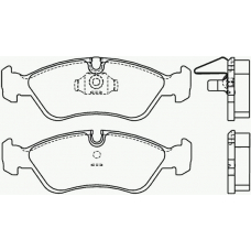 MDK0108 MINTEX Комплект тормозов, дисковый тормозной механизм