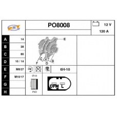 PO8008 SNRA Генератор