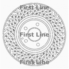 FBD1541 FIRST LINE Тормозной диск