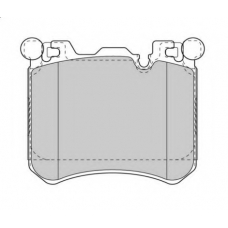 WBP24524A WAGNER LOCKHEED Комплект тормозных колодок, дисковый тормоз