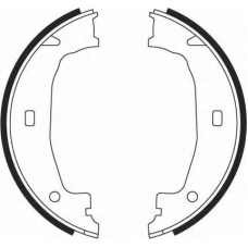 GS8432 TRW Комплект тормозных колодок, стояночная тормозная с