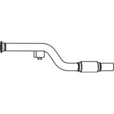 56105 DINEX Труба выхлопного газа