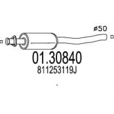 01.30840 MTS Предглушитель выхлопных газов