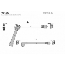 T735B TESLA Комплект проводов зажигания