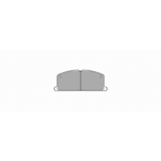 303 SIMER Комплект тормозных колодок, дисковый тормоз