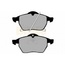 PA1251 BRAKE ENGINEERING Комплект тормозных колодок, дисковый тормоз