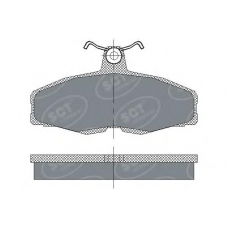 SP 225 SCT Комплект тормозных колодок, дисковый тормоз