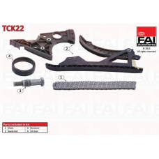 TCK22 FAI AutoParts Комплект цели привода распредвала