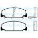 BP-2014 KAVO PARTS Комплект тормозных колодок, дисковый тормоз