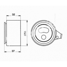 ITB-6346 IPS Parts Устройство для натяжения ремня, ремень грм