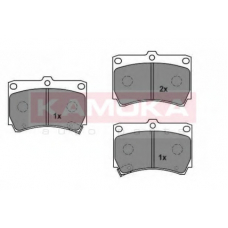 1011430 KAMOKA Комплект тормозных колодок, дисковый тормоз