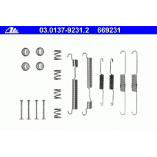 03.0137-9231.2 ATE Комплектующие, тормозная колодка