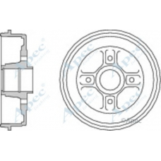 DRM9923 APEC Тормозной барабан