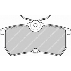 FDB1319B FERODO Комплект тормозных колодок, дисковый тормоз