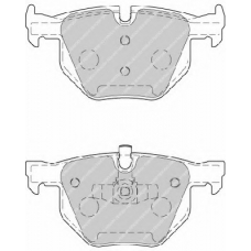 FD7199A NECTO Комплект тормозных колодок, дисковый тормоз